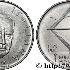 ITALIE 100 Lire 100e anniversaire de la naissance de Guglielmo Marconi 1974 Rome - R fwo_747460 Monde Meilleure Vente