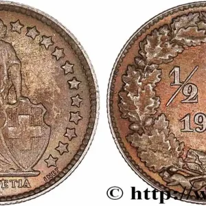 Vente Directe SUISSE 1/2 Franc Helvetia 1936 Berne - B fwo_761579 Monde