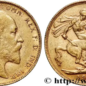 Prix Bas OR, PALLADIUM ET PLATINE INVESTISSEMENT 1 Souverain Edouard VII 1903 Perth fwo_769509 Monde