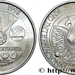 Expédié Aujourd’hui PORTUGAL 1000 Escudos Année Internationale des Océans - Expo ‘98 1998 fwo_769711 Monde