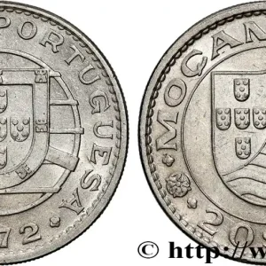 MOZAMBIQUE 20 Escudos colonie portugaise du Mozambique 1972 fwo_769727 Monde Acheter En Ligne