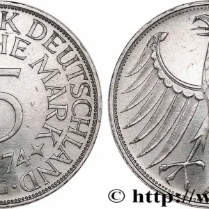 Artisanat ALLEMAGNE 5 Mark aigle 1974 Karlsruhe- G fwo_770558 Monde