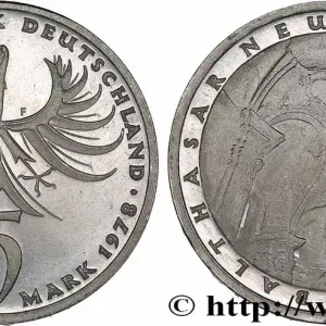 Achat Immédiat ALLEMAGNE 5 Mark Proof l’architecte baroque Balthazar Neumann 1978 Stuttgart fwo_770600 Monde