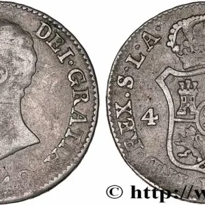 ESPAGNE - ROYAUME D'ESPAGNE - JOSEPH NAPOLÉON 4 Reales 1812 Madrid fwo_770740 Monde Prix Réduit