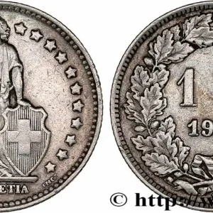 SUISSE 1/2 Franc Helvetia 1946 Berne fwo_770750 Monde Super Prix