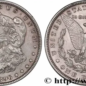 Gros Lot ÉTATS-UNIS D'AMÉRIQUE 1 Dollar Morgan 1896 Philadelphie fwo_770852 Monde