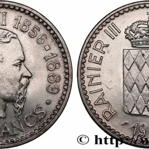 MONACO 10 Francs Charles III 1966 Paris fwo_770884 Monde Bon Marché