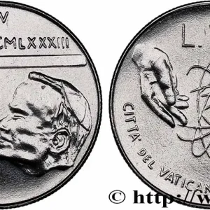 Top Vente VATICAN ET ÉTATS PONTIFICAUX 100 Lire Jean Paul II an V 1983 fwo_770891 Monde