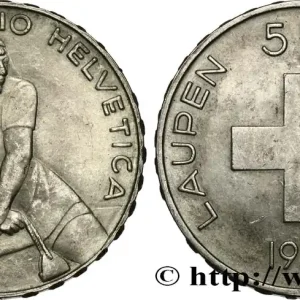 Pas Cher SUISSE 5 Francs 600e anniversaire de la bataille de Laupen 1939 Berne fwo_611330 Monde