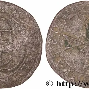 SAVOIE - DUCHÉ DE SAVOIE - EMMANUEL-PHILIBERT DIT "TÊTE DE FER" Parpaiolle (parpagliola) 1580 Chambéry fwo_771555 Monde Petit Prix