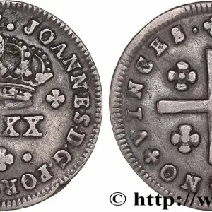 Top Vente PORTUGAL - ROYAUME DU PORTUGAL - JEAN PRINCE RÉGENT 1 Tostao (100 Reis) n.d. Lisbonne fwo_773430 Monde