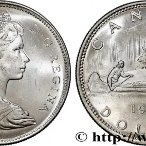 CANADA 1 Dollar Elisabeth II 1966 fwo_772331 Monde Meilleure Vente