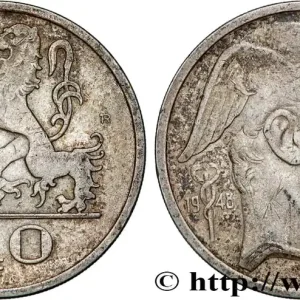 Authentique BELGIQUE 50 Francs Mercure légende flamande 1948 fwo_772757 Monde