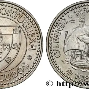 Vente Flash PORTUGAL 100 Escudos Découverte du Cap Bojador en 1434 par Gil Eanes, voilier 1987 Lisbonne fwo_772785 Monde