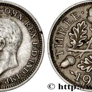 Premium ROYAUME-UNI 3 Pence Georges VI 1935 fwo_772951 Monde