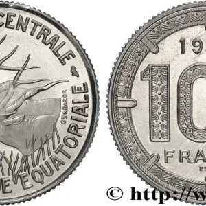 Acheter En Ligne ÉTATS DE L'AFRIQUE ÉQUATORIALE Essai de 100 Francs antilopes 1966 Paris fwo_957772 Monde
