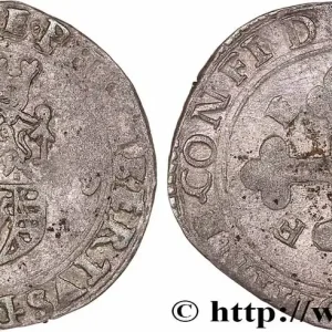 Dernière Chance SAVOIE - DUCHÉ DE SAVOIE - EMMANUEL-PHILIBERT DIT "TÊTE DE FER" Blanc de 4 sols, 2e type (bianco, o da 4 soldi di II tipo) 1579 Chambéry fwo_771567 Monde