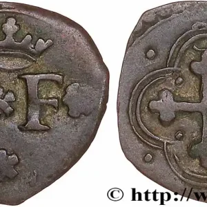 SAVOIE - DUCHÉ DE SAVOIE - EMMANUEL-PHILIBERT DIT "TÊTE DE FER" Quart de sol, 1er type (quarto di soldo, I tipo) s.d. Chambéry fwo_771642 Monde Achat Immédiat