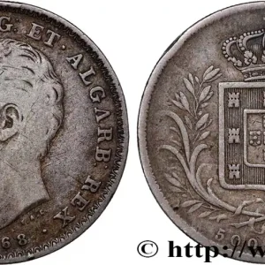 PORTUGAL - ROYAUME DU PORTUGAL - LOUIS Ier 500 Reis 1868 fwo_774407 Monde Commander Maintenant