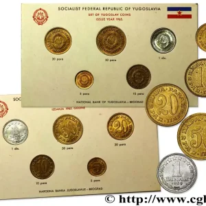 Tendance YOUGOSLAVIE Série 5 monnaies 1965 fwo_707113 Monde