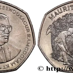 Nouvel Arrivage ÎLE MAURICE 10 Rupees (Roupies) Sir Seewoosagur Ramgoolam 1997 fwo_724868 Monde