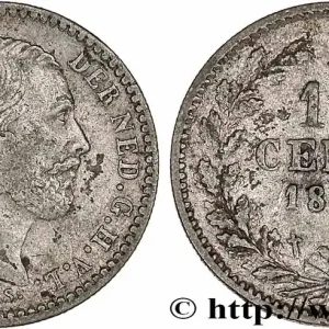 PAYS-BAS 10 Cents Guillaume III 1863 Utrecht fwo_767352 Monde Jusqu’à Épuisement Des Stocks