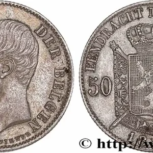 Acheter En Ligne BELGIQUE 50 Centimes Léopold II légende flamande 1899 fwo_772201 Monde