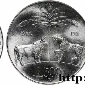 Commander Vite ITALIE 500 Lire bimillénaire de la mort du poète Virgile 1981 Rome - R fwo_772487 Monde