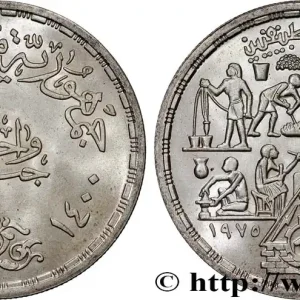 ÉGYPTE 1 Pound (Livre) métiers manuels AH 1400 1980 fwo_774573 Monde Promotion