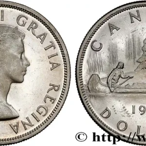 CANADA 1 Dollar Proof Elisabeth II 1963 fwo_774624 Monde Top Vente