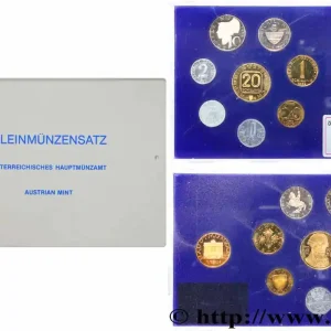 AUTRICHE Série Proof 8 Monnaies 1982 Vienne fwo_707578 Monde Édition Limitée