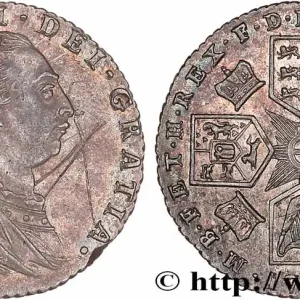 ROYAUME-UNI 6 Pence Georges III 1787 fwo_765961 Monde Top Qualité