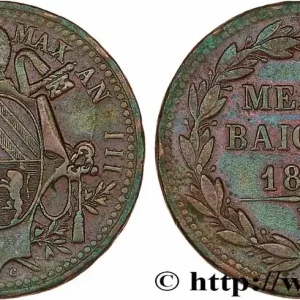 Retour Gratuit VATICAN ET ÉTATS PONTIFICAUX 1/2 Baiocco Pie IX an IV 1848 Rome fwo_766027 Monde