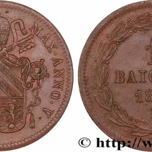 Top Vente VATICAN ET ÉTATS PONTIFICAUX 1 Baiocco Pie IX an V 1850 Rome fwo_766029 Monde