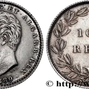 PORTUGAL - ROYAUME DU PORTUGAL - LOUIS Ier 100 Réis 1889 fwo_774284 Monde Édition Limitée