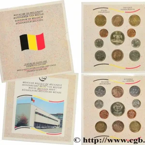 BELGIQUE SÉRIE Franc Belge BRILLANT UNIVERSEL 1989 Bruxelles fwo_688213 Monde Tendance