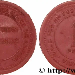 CHILI 1 Peso Société Française des mines de cuivre - Collahuasi La Grande N-D fwo_751323 Monde Pas Cher