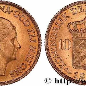 OR, PALLADIUM ET PLATINE INVESTISSEMENT 10 Gulden 4e type Wilhelmina 1925 Utrecht fwo_765328 Monde Prix Promo