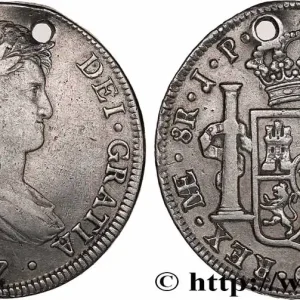 MEXIQUE - FERDINAND VII 8 Reales 1817 Lima fwo_766789 Monde Produit De Marque