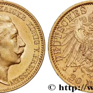 OR, PALLADIUM ET PLATINE INVESTISSEMENT 20 Mark Guillaume II 1905 Berlin fwo_769474 Monde Produit De Marque