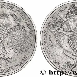 ALLEMAGNE 5 Mark Hans Jacob Christoph von Grimmelshausen 1976 Munich fwo_770596 Monde Remise