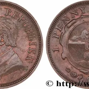 AFRIQUE DU SUD 1 Penny président Kruger 1898 fwo_771801 Monde Promotion