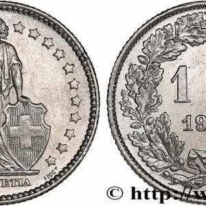 Offre Spéciale SUISSE 1 Franc Helvetia 1920 Berne fwo_771996 Monde