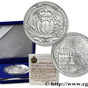 SAINT-MARIN 10.000 Lire Proof Saint-Marin partie de l’Europe 1996 Rome fwo_772485 Monde Nouveauté
