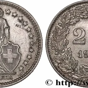 Meilleure Vente SUISSE 2 Francs Helvetia 1941 Berne - B fwo_776106 Monde