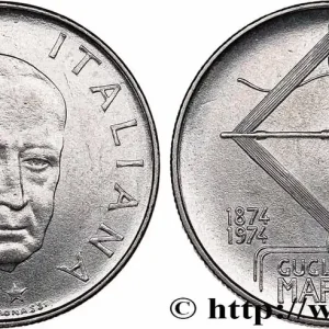 ITALIE 100 Lire 100e anniversaire de la naissance de Guglielmo Marconi 1974 Rome - R fwo_747458 Monde Affaire À Saisir