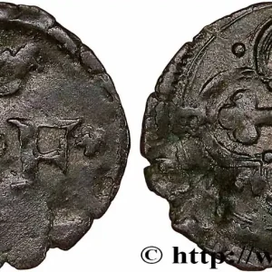 SAVOIE - DUCHÉ DE SAVOIE - EMMANUEL-PHILIBERT DIT "TÊTE DE FER" Quart de sol, 1er type (quarto di soldo, I tipo) s.d. Bourg-en-Bresse fwo_753254 Monde Premium