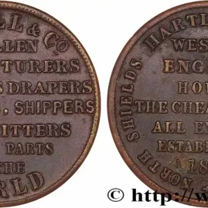 Paiement Sécurisé ROYAUME-UNI (TOKENS) 1/2 Penny D. Hill and Co 1825 fwo_771978 Monde