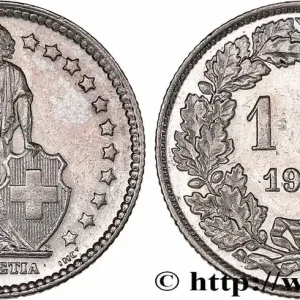 Promotion SUISSE 1 Franc Helvetia 1920 Berne fwo_771998 Monde