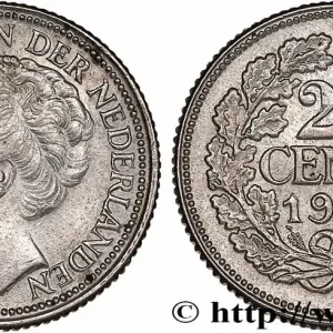 PAYS-BAS 25 Cents Wilhelmine 1941 Utrecht fwo_772427 Monde Quantité Limitée